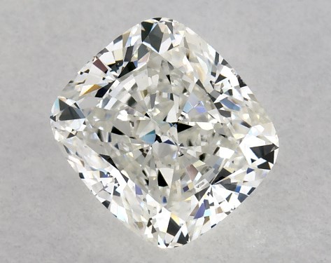 GIA 1.00 Carat H-VS2 Very Good Cut Cushion Modified Diamond